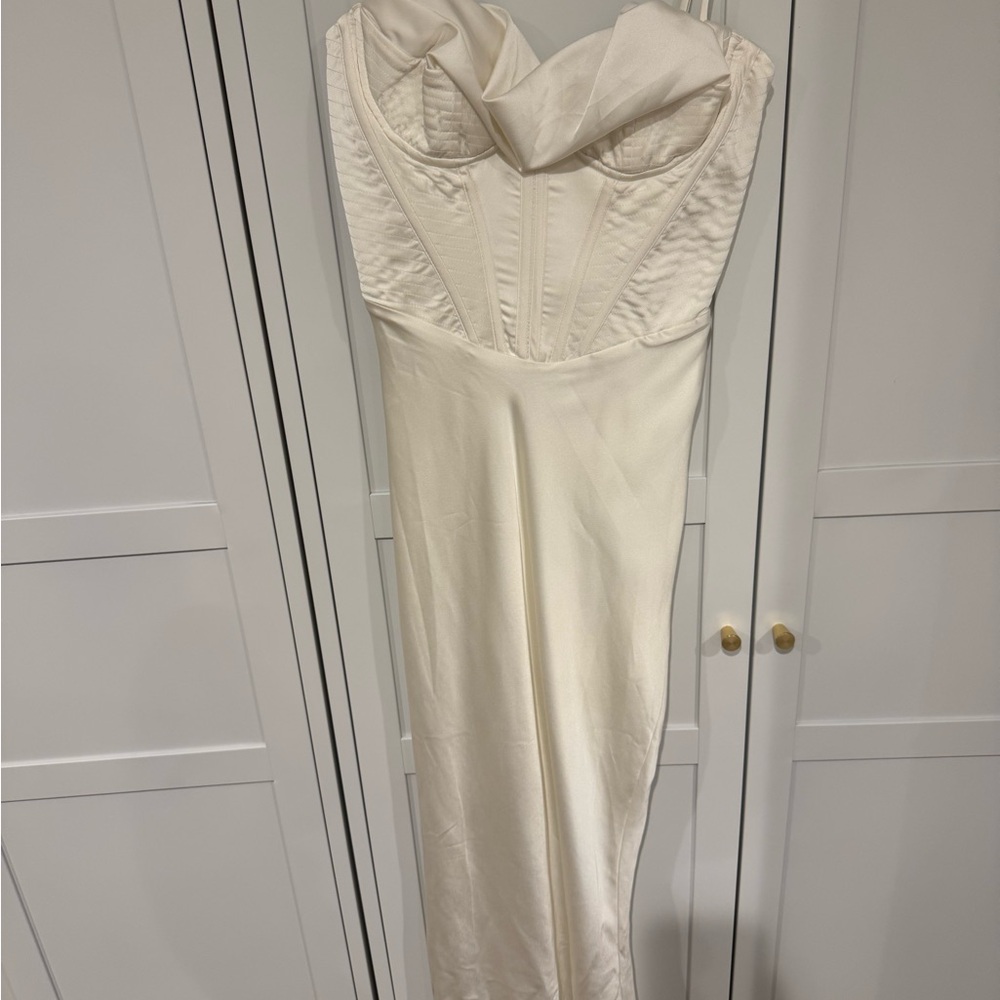 House of CB Charmain White Corset Dress - Picture 5 of 5